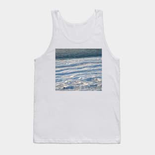 Beach Covered in Snow Tank Top